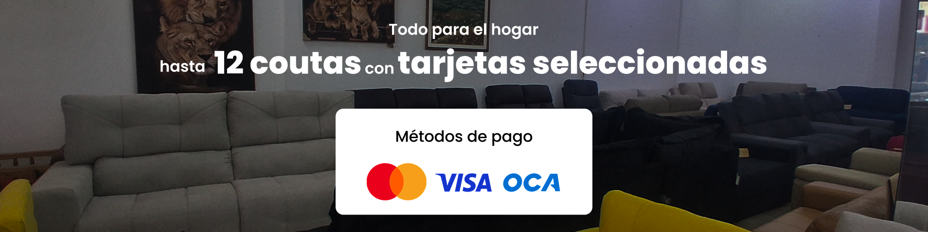 Comprá en cuotas sin recargo